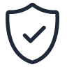 icon of a security shield