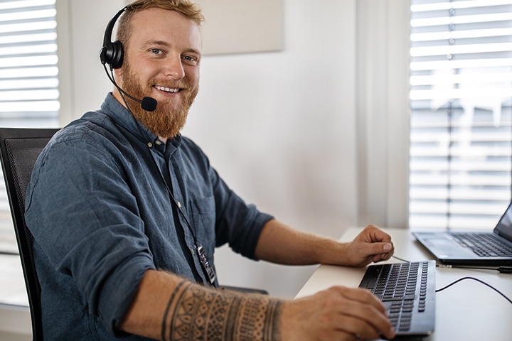 online support person