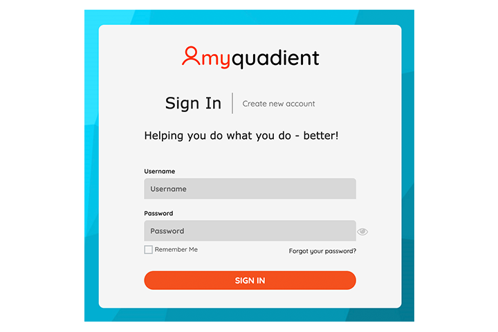 myquadient sign-in 