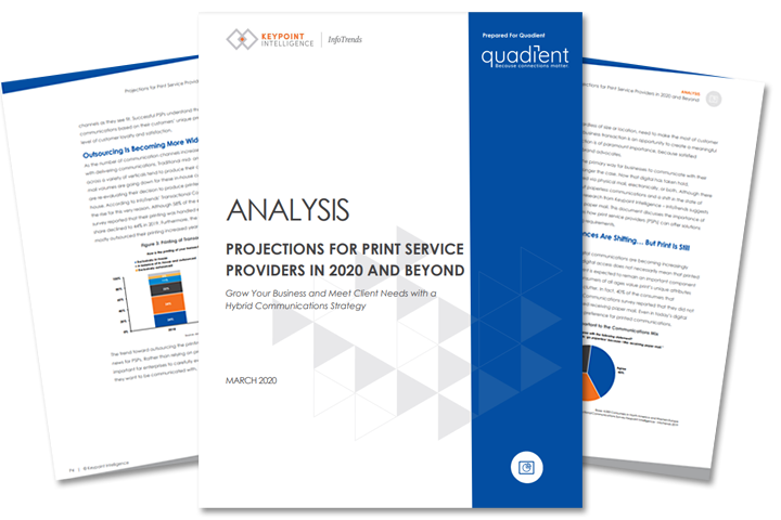  InfoTrends Report: Future projections for print service providers