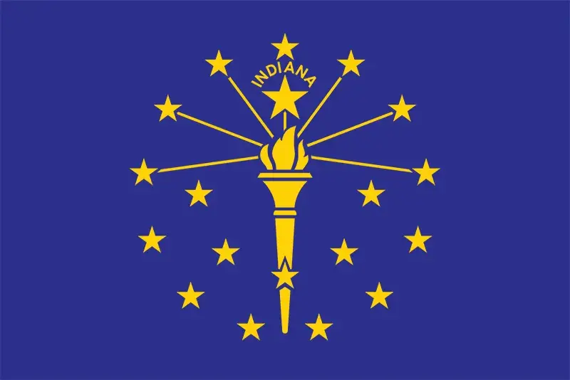Indiana state flag