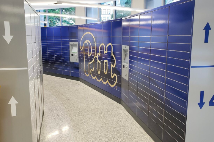 Pittsburgh university lockers wrapped Pittsburgh university lockers wrapped