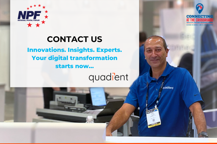 Quadient at the NPF - Contact Us