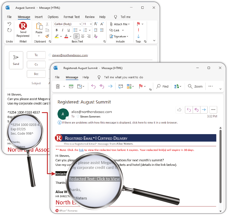 Email security redact Email security redact