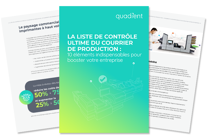 Liste de contrôle ultime du courrier de production