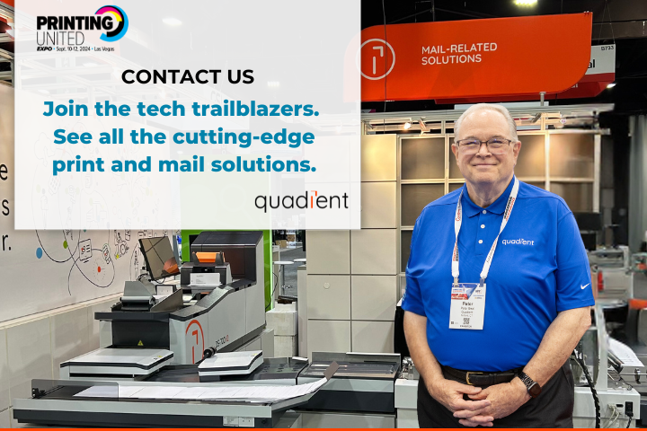 Quadient at Printing United Expo - Contact Us