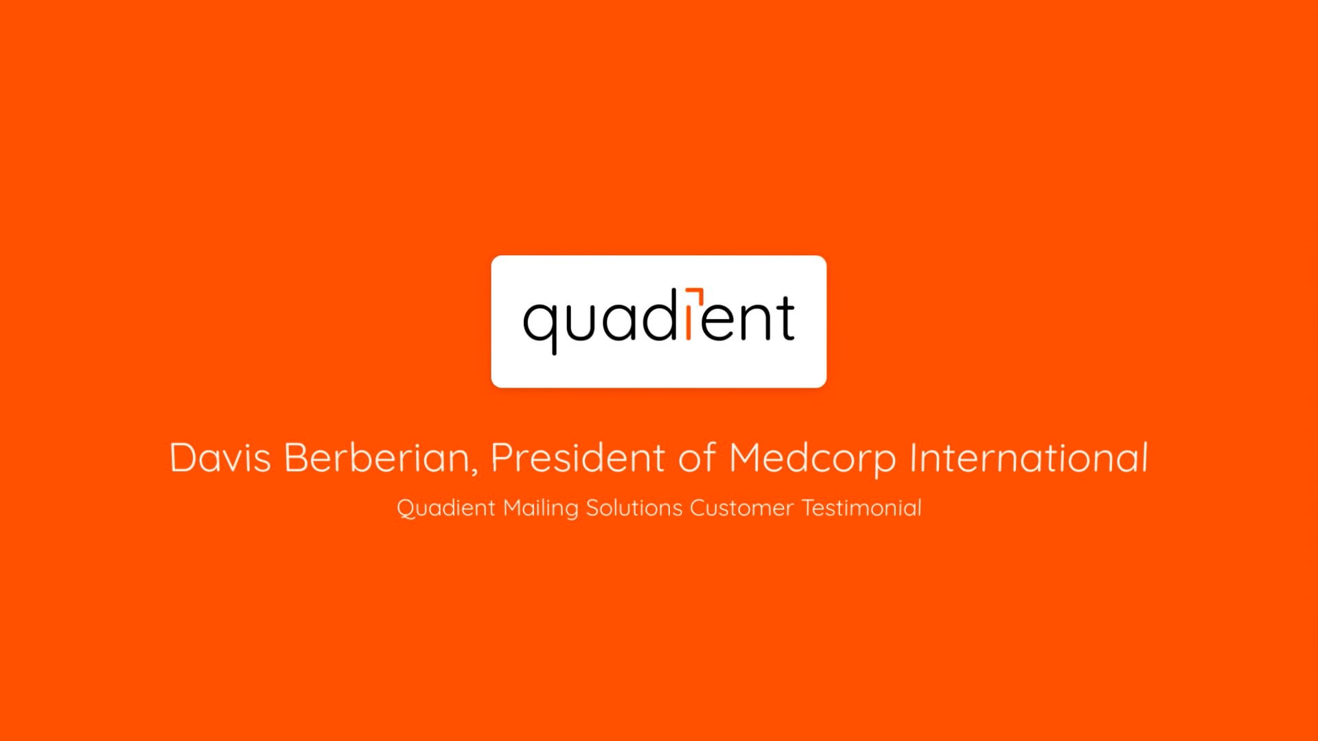 MedCorp International saves trips to the post office with a Quadient postage meter