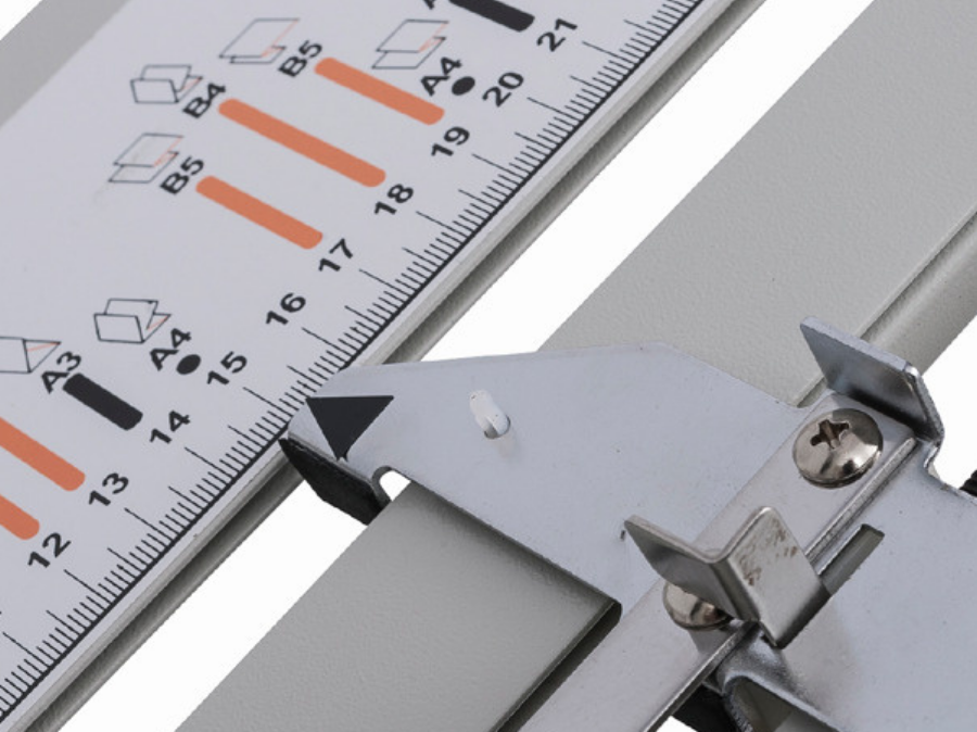 Falzmaschine SF-415 - Feinjustiermöglichkeit