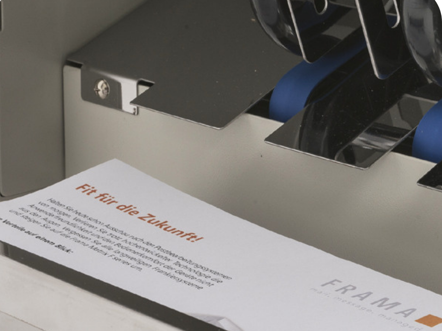 Falzmaschine SF-415 - Schuppenablage