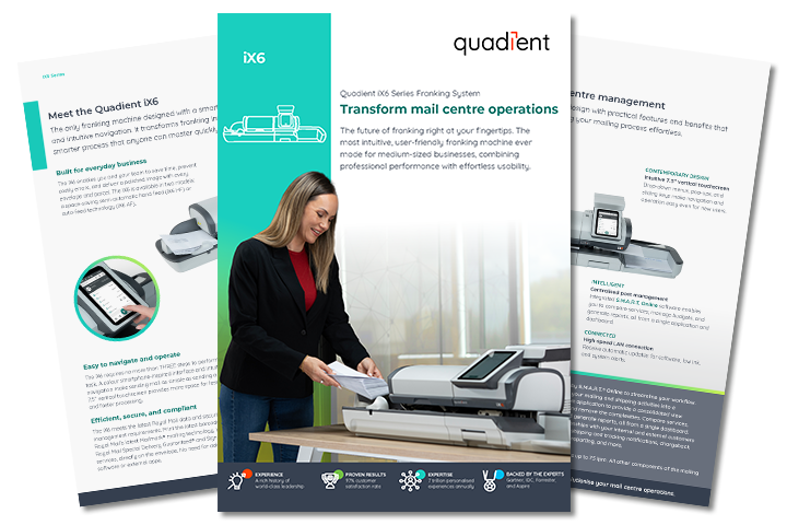 iX6 Franking System Brochure