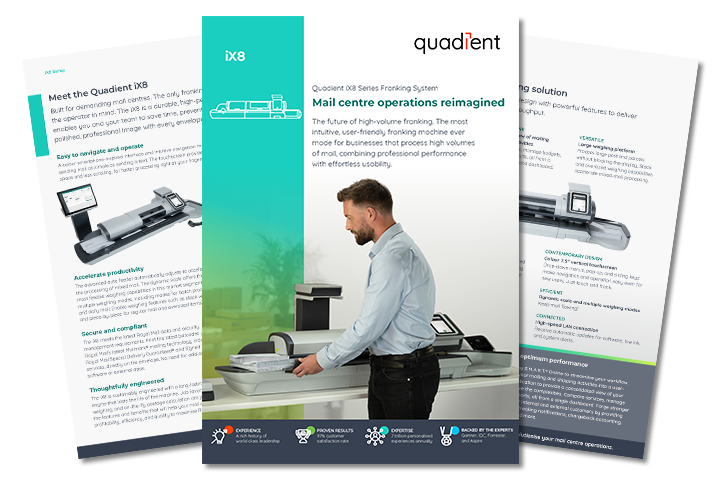 iX8 Franking System with S.M.A.R.T. 