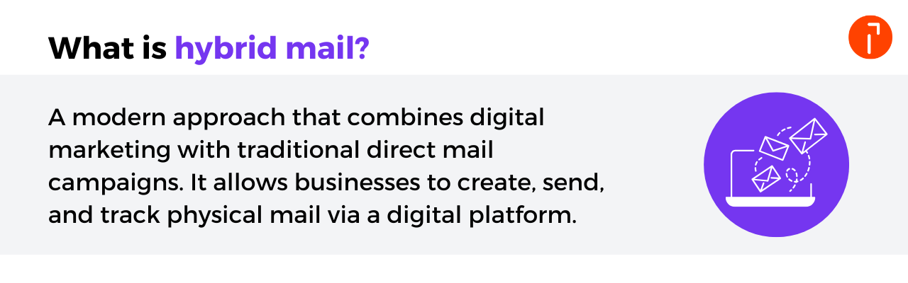 what is hybrid mail