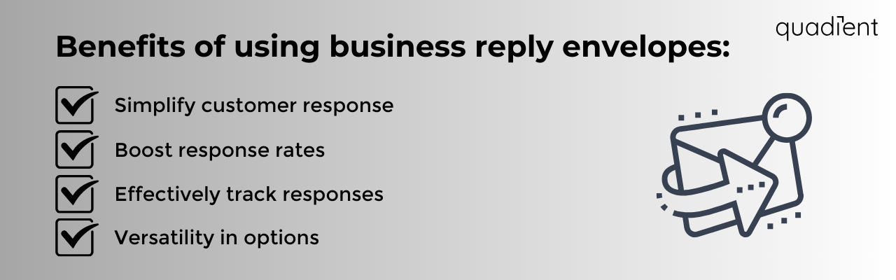 benefits of business reply envelopes