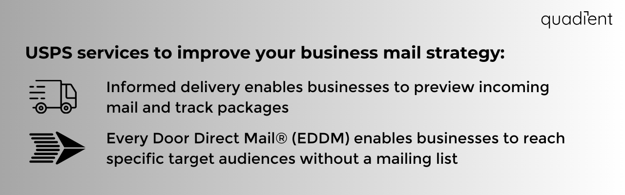 USPS services to improve your business mail strategy