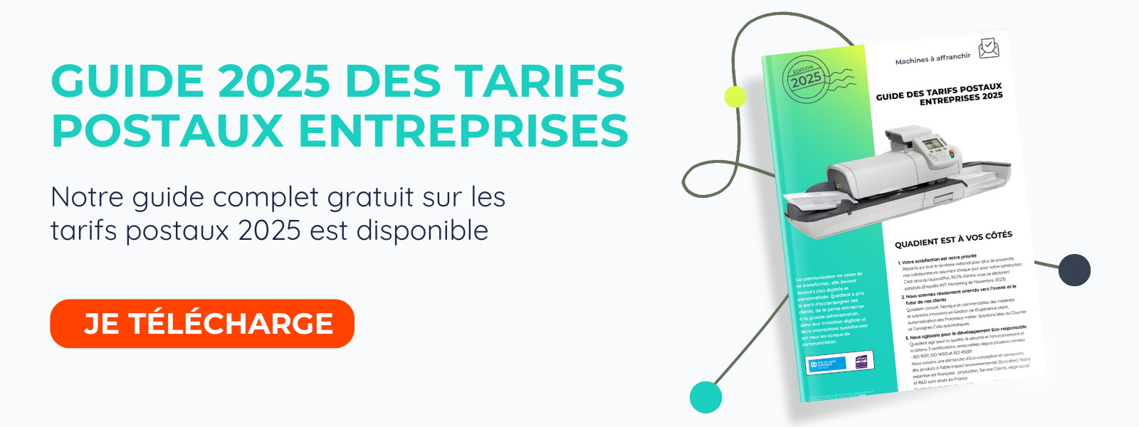 Tarifs postaux 2025 entreprises